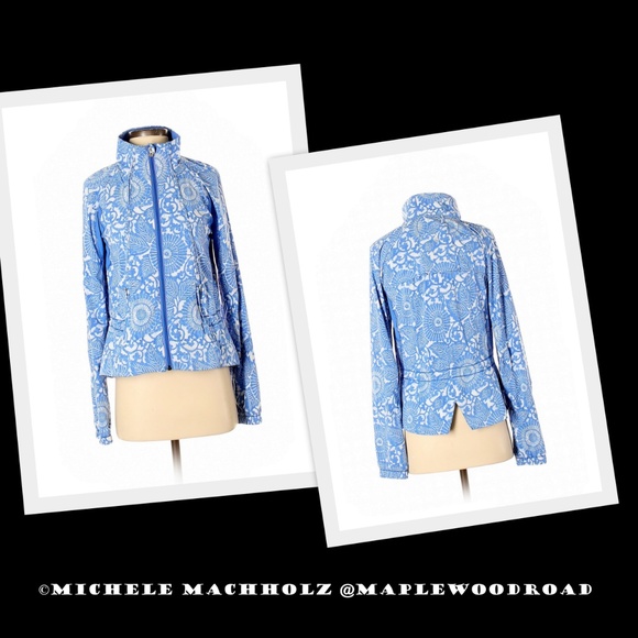 lululemon athletica Jackets & Blazers - Lululemon Travel To Track Jacket Beachy Floral 4